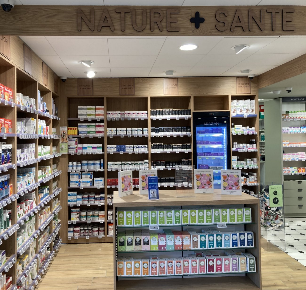 Photo d'illustration des spécialités de l'officine